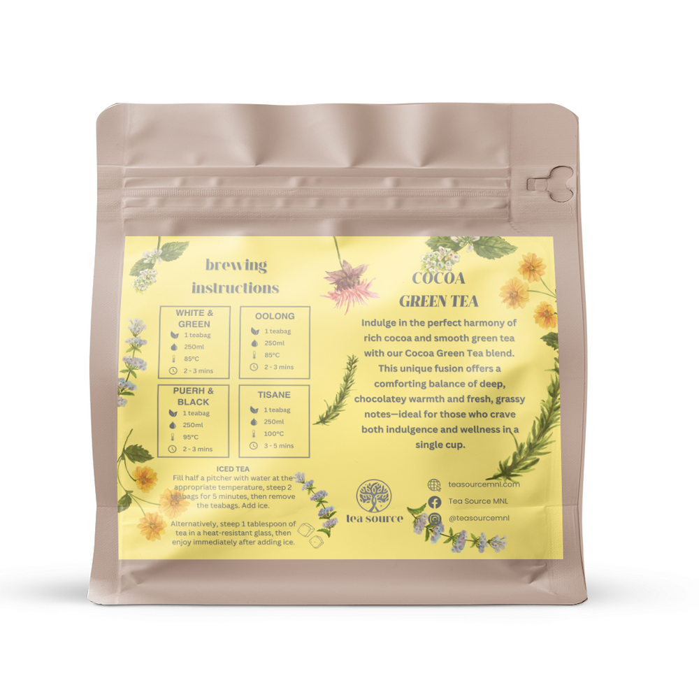 
                      
                        Cocoa Green Tea
                      
                    
