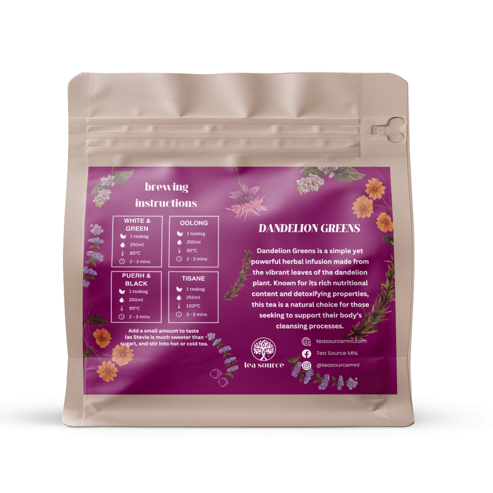
                      
                        Dandelion Greens Tea
                      
                    