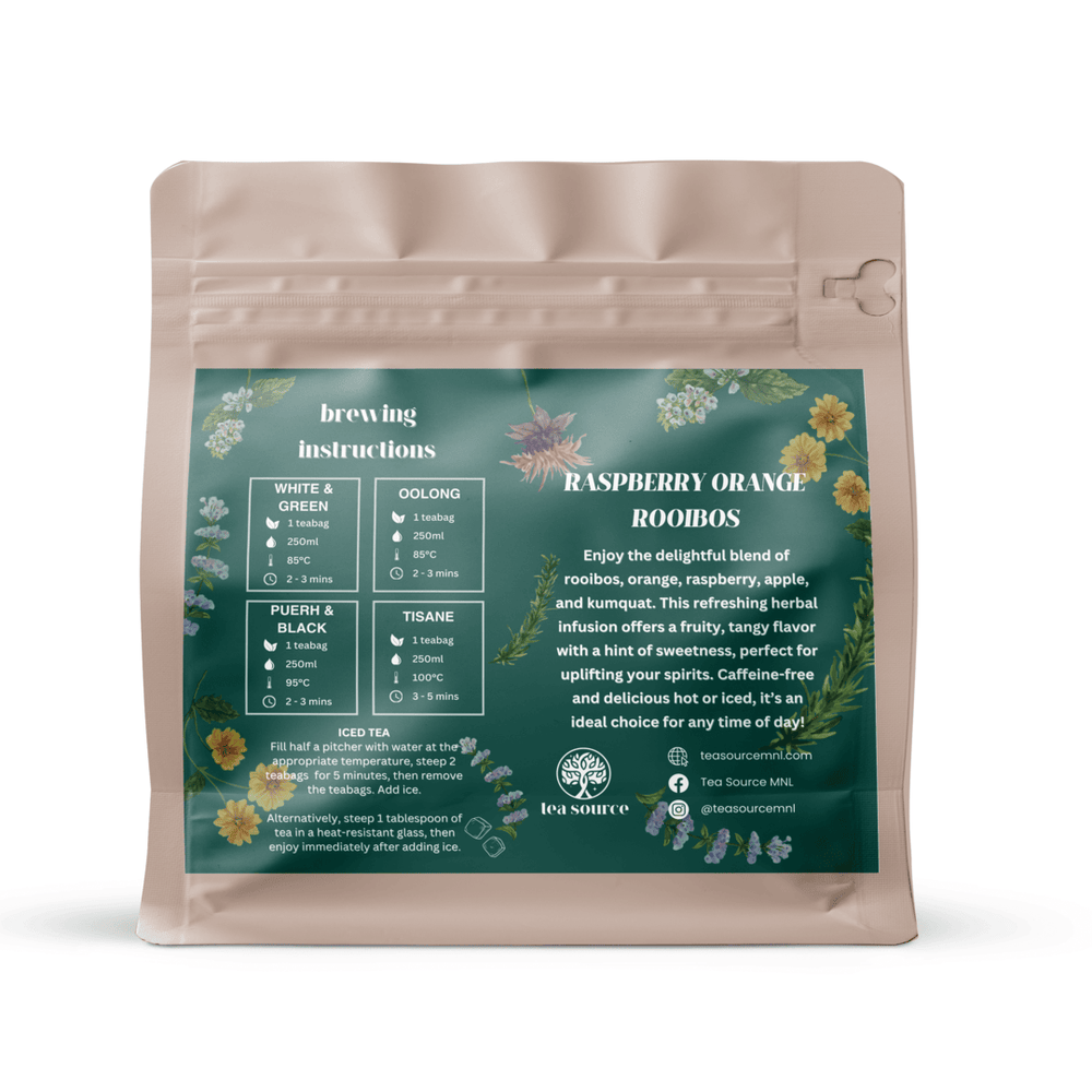 
                      
                        Raspberry Orange Rooibos Tea
                      
                    