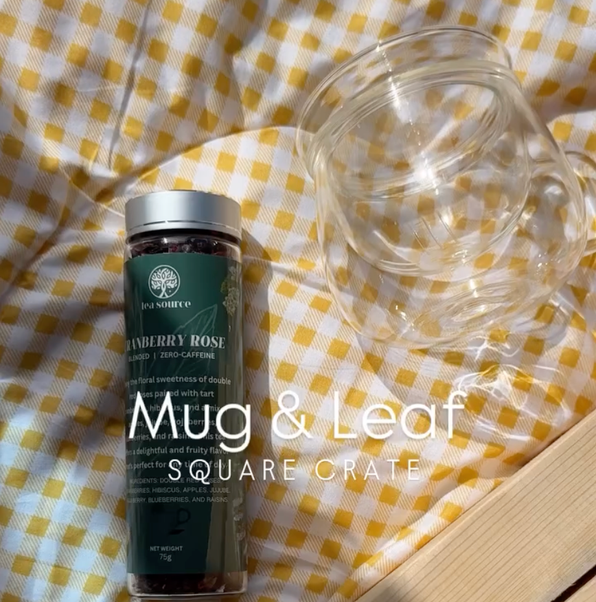 Mug & Leaf Crate Set