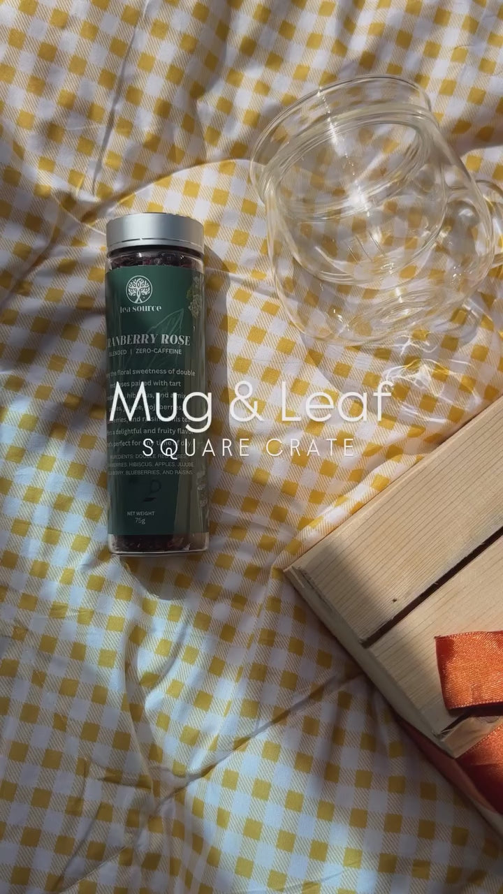 Mug & Leaf Crate Set